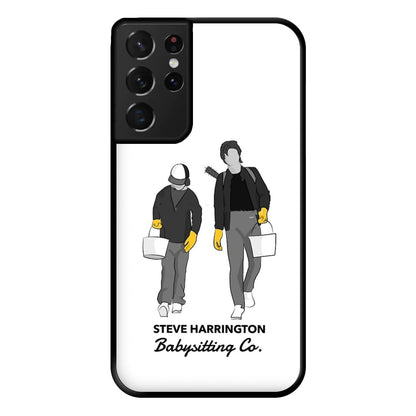 Steve Harrington Babysitting Co Phone Case for Galaxy S21 Ultra