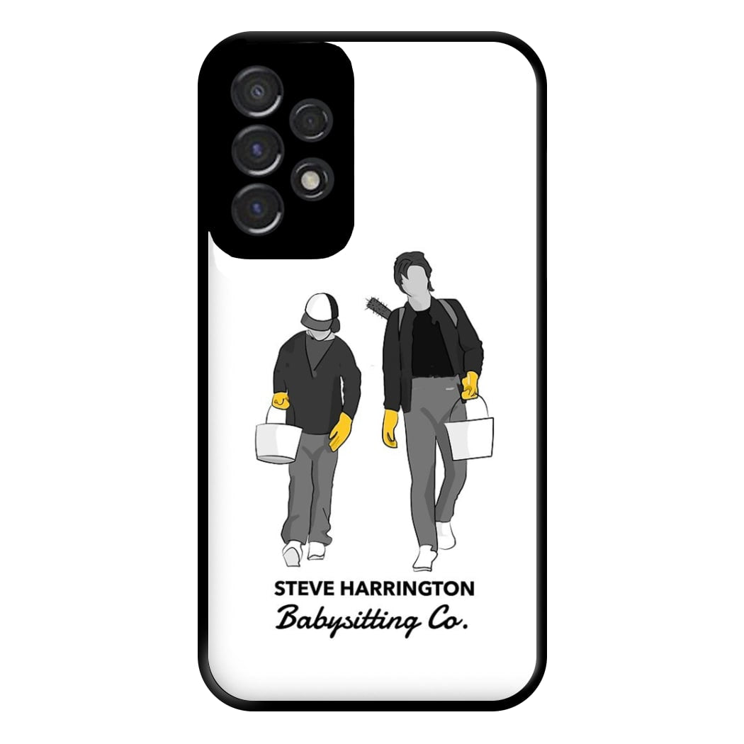 Steve Harrington Babysitting Co Phone Case for Galaxy A53