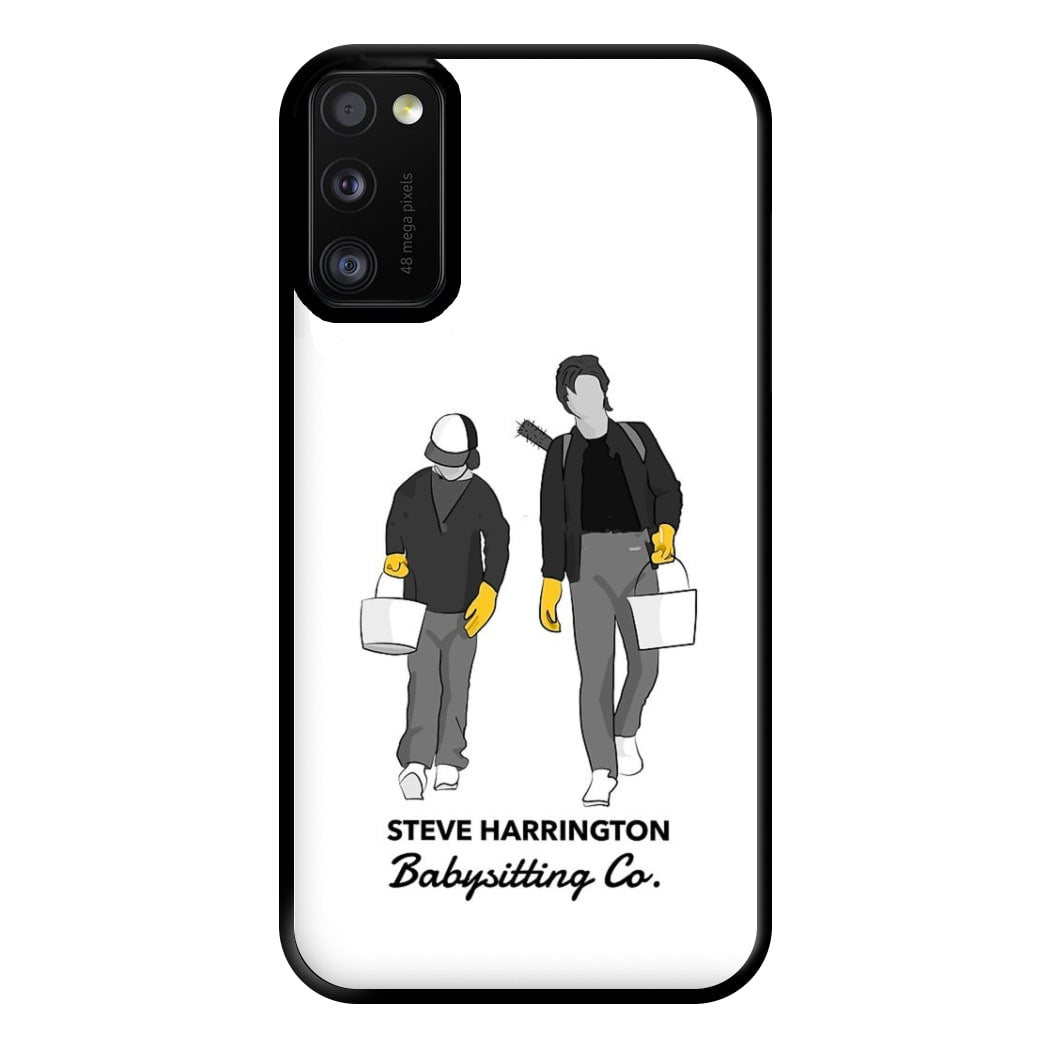 Steve Harrington Babysitting Co Phone Case for Galaxy A41