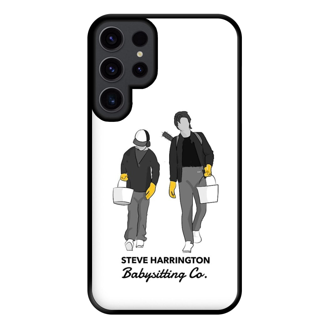 Steve Harrington Babysitting Co Phone Case for Galaxy S23 Ultra