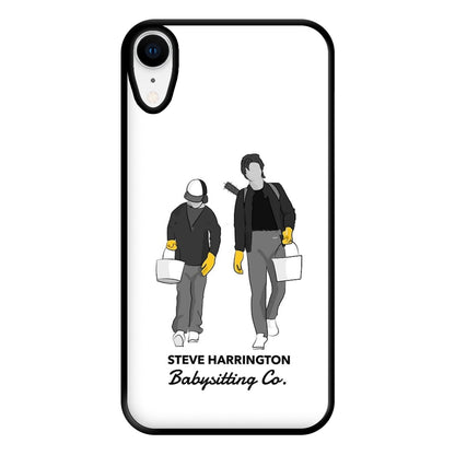 Steve Harrington Babysitting Co Phone Case for iPhone XR