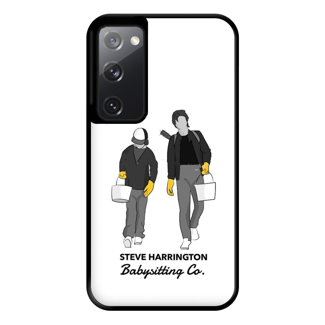 Steve Harrington Babysitting Co Phone Case for Galaxy S20FE