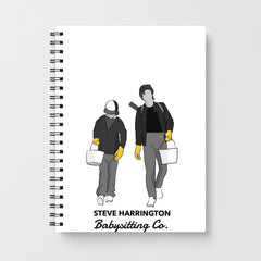 Steve Harrington Babysitting Co Notebook