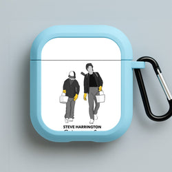 Steve Harrington Babysitting Co Blue AirPods Case