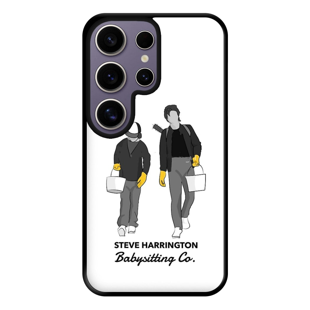 Steve Harrington Babysitting Co Phone Case for Galaxy S25 Ultra