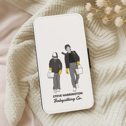 Steve Harrington Babysitting Co Flip Wallet Phone Case