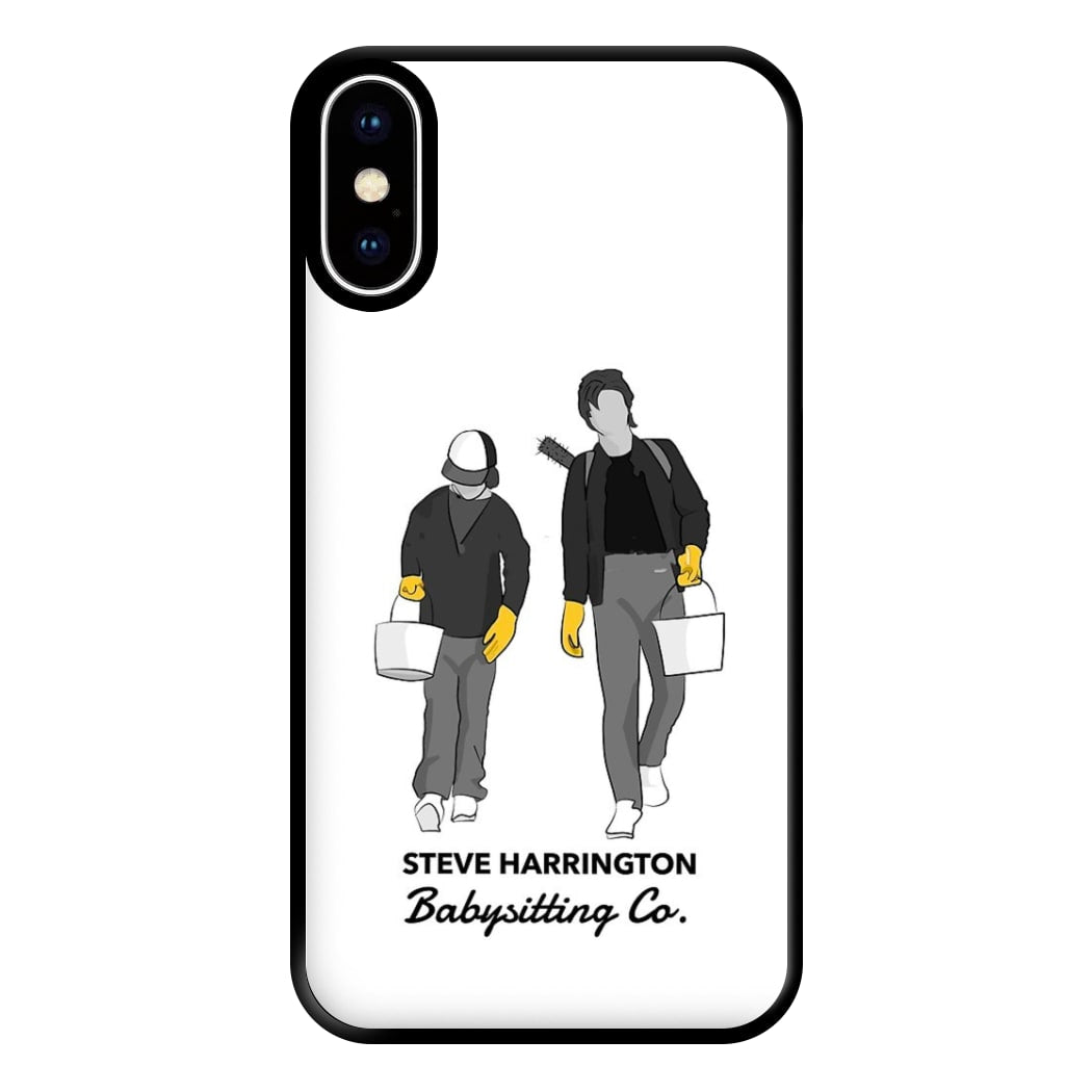 Steve Harrington Babysitting Co Phone Case for iPhone XS Max