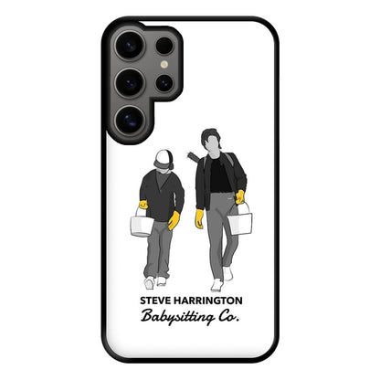 Steve Harrington Babysitting Co Phone Case for Galaxy S24 Ultra