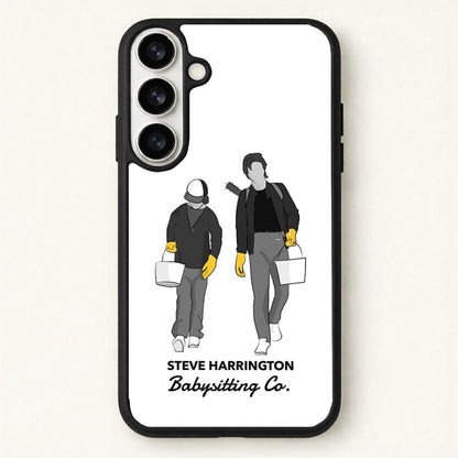 Steve Harrington Babysitting Co Phone Case for Galaxy S26 Plus
