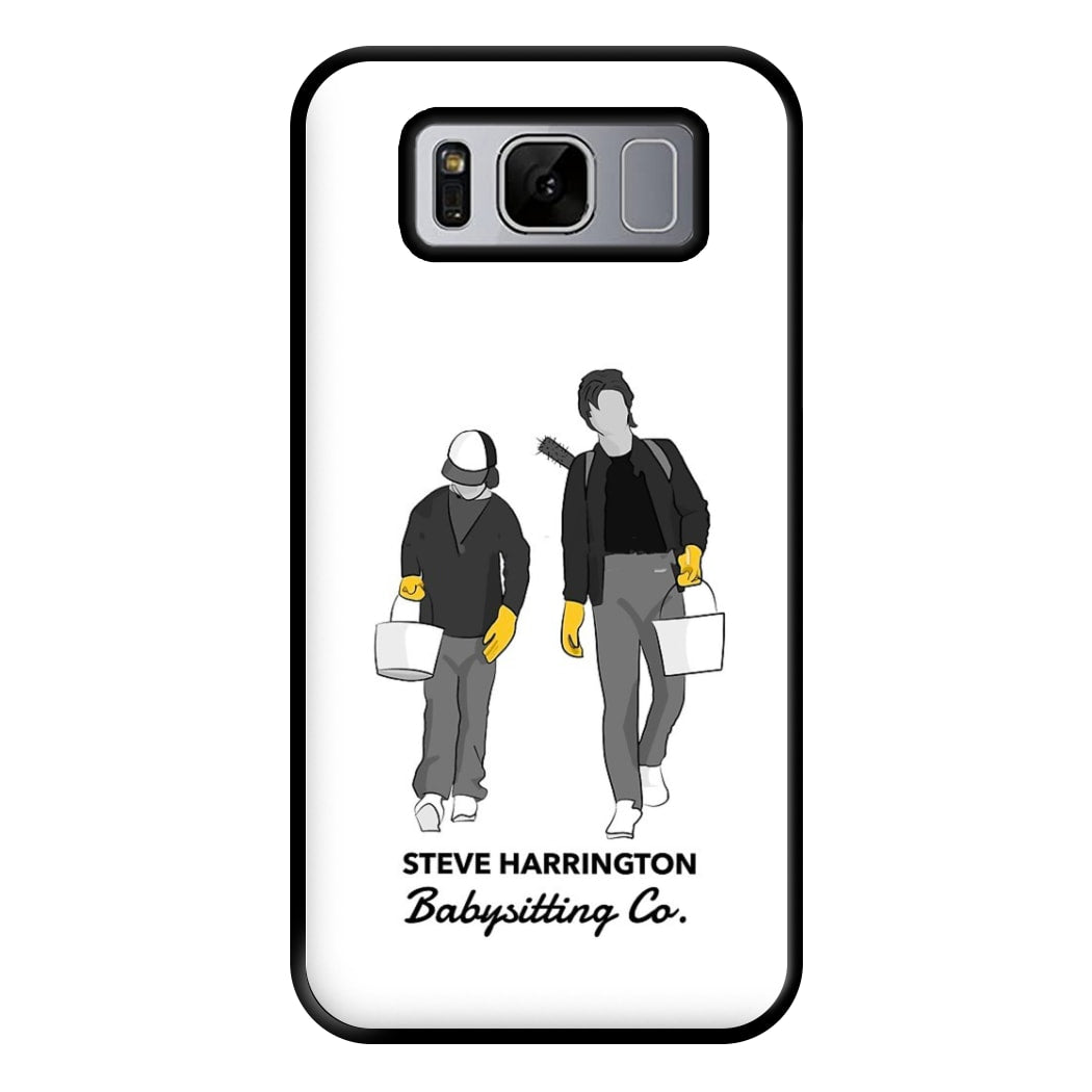 Steve Harrington Babysitting Co Phone Case for Galaxy S8 Plus