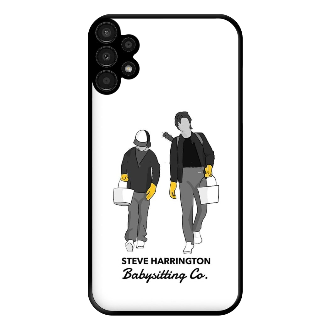 Steve Harrington Babysitting Co Phone Case for Galaxy A13