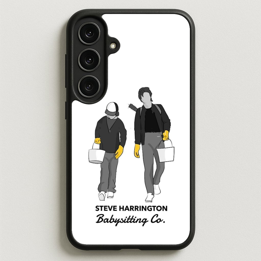 Steve Harrington Babysitting Co Phone Case for Galaxy S25FE