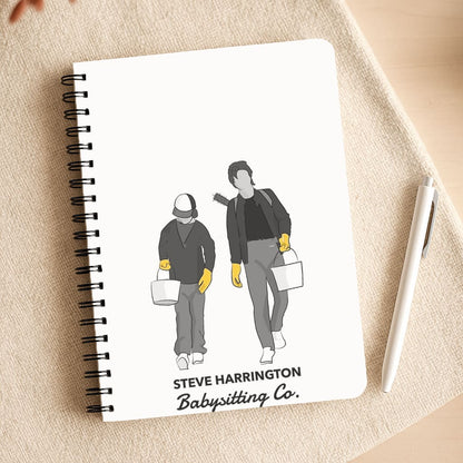 Steve Harrington Babysitting Co Notepad