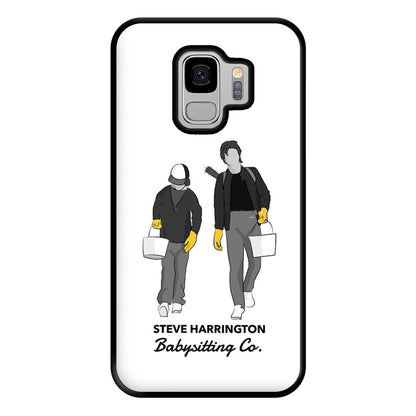 Steve Harrington Babysitting Co Phone Case for Galaxy S9 Plus