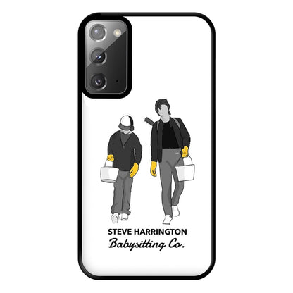 Steve Harrington Babysitting Co Phone Case for Galaxy Note 20 Ultra