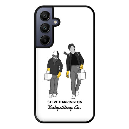 Steve Harrington Babysitting Co Phone Case for Galaxy A15