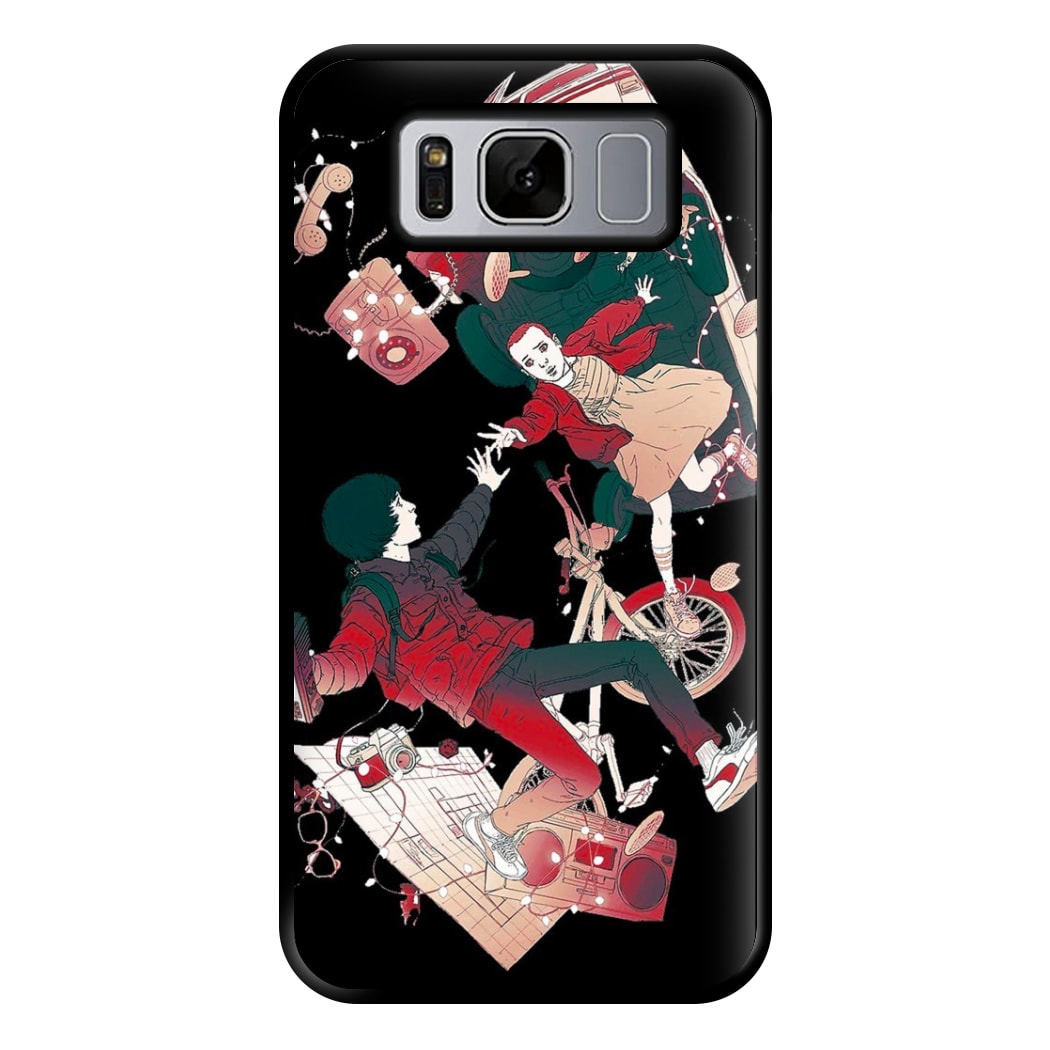 Stranger - Falling Phone Case for Galaxy S8 Plus