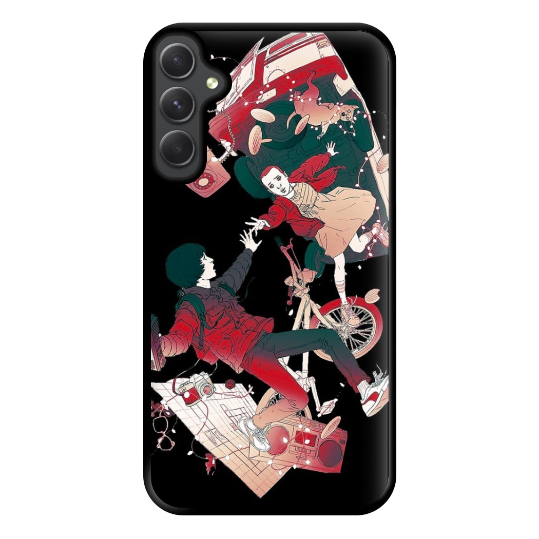 Stranger - Falling Phone Case for Galaxy A34