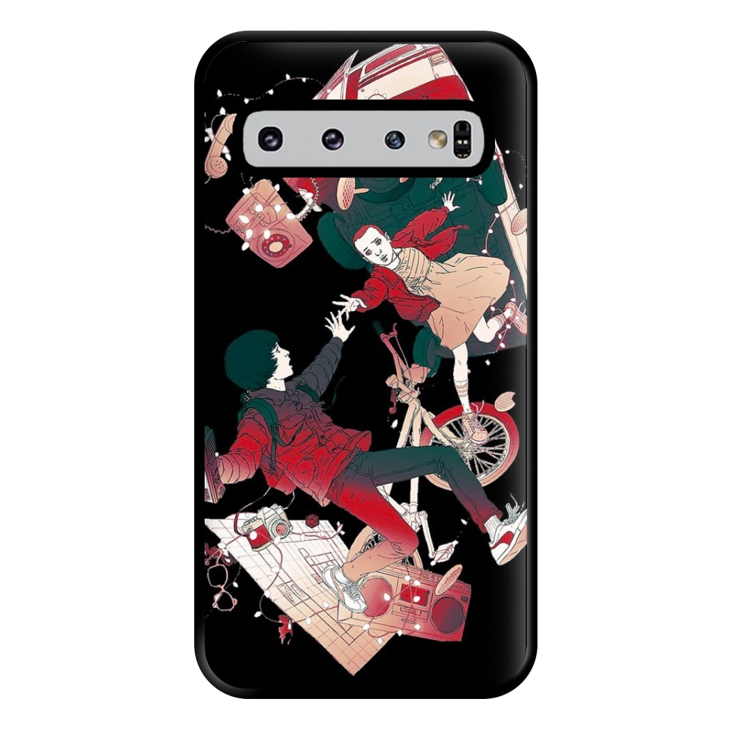 Stranger - Falling Phone Case for Galaxy S10 Plus