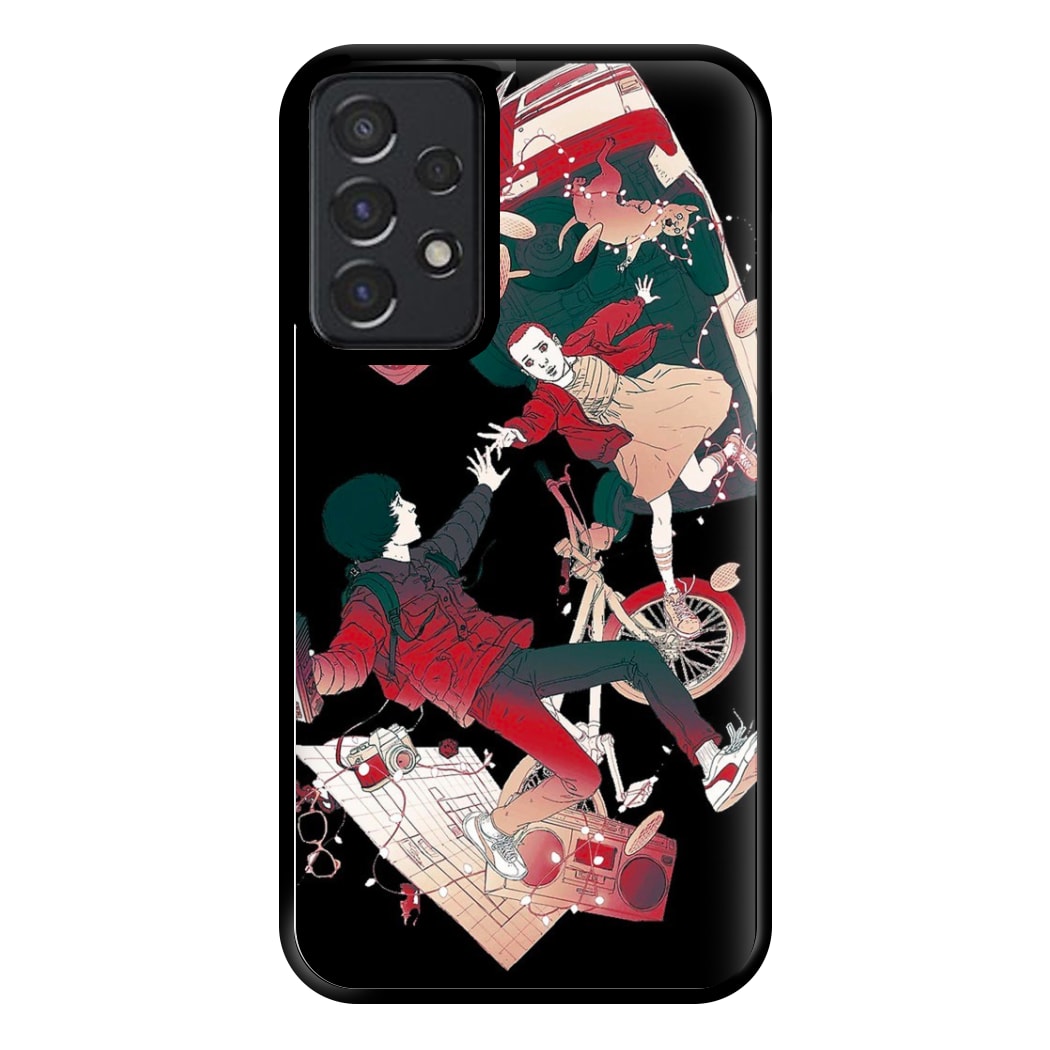 Stranger - Falling Phone Case for Galaxy A52 / A52s