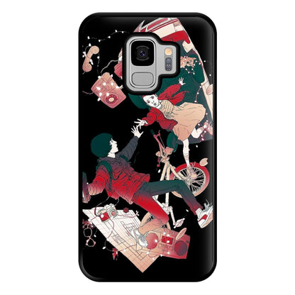 Stranger - Falling Phone Case for Galaxy S9 Plus