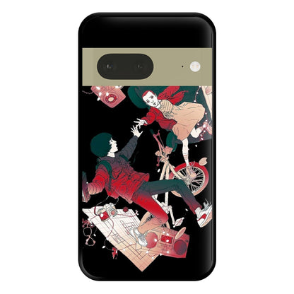 Stranger - Falling Phone Case for Google Pixel 7a