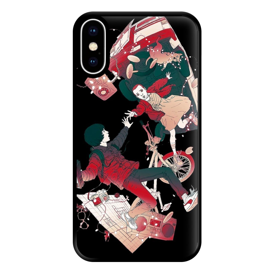 Stranger - Falling Phone Case for iPhone XS Max