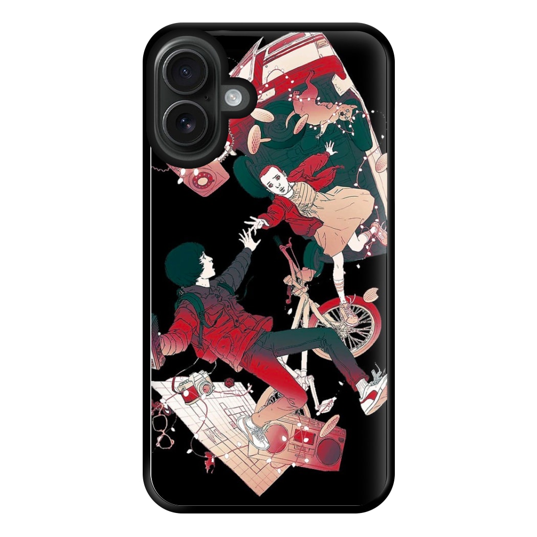 Stranger - Falling Phone Case for iPhone 16 Plus