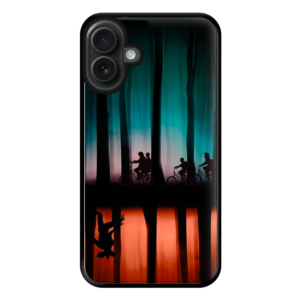 Stranger Upside Down Phone Case for iPhone 16 Plus