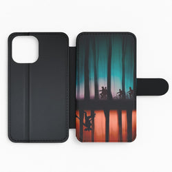 Stranger Upside Down Flip Wallet Phone Case