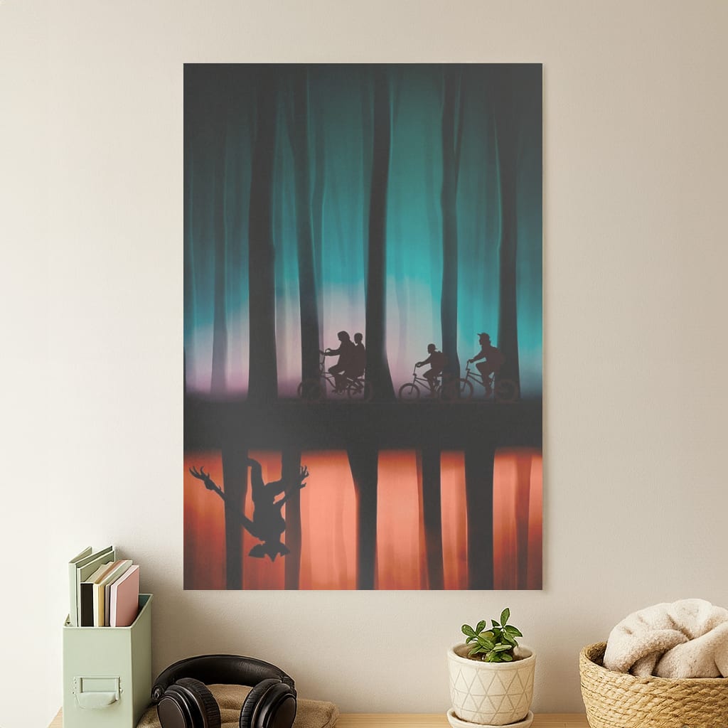 Stranger Upside Down Poster