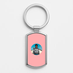 Steve Harrington - Mom Of The Year Silver Keyring