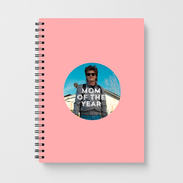 Steve Harrington - Mom Of The Year - Stranger things Notebook - Fun Cases
