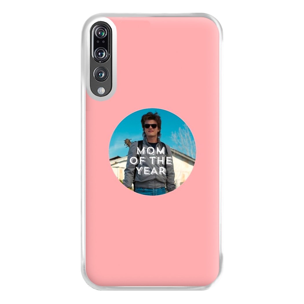 Steve Harrington - Mom Of The Year Phone Case for Huawei P20 Pro