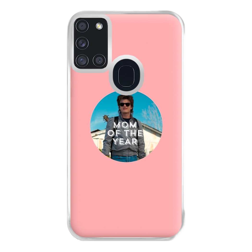 Steve Harrington - Mom Of The Year Phone Case for Galaxy A21s