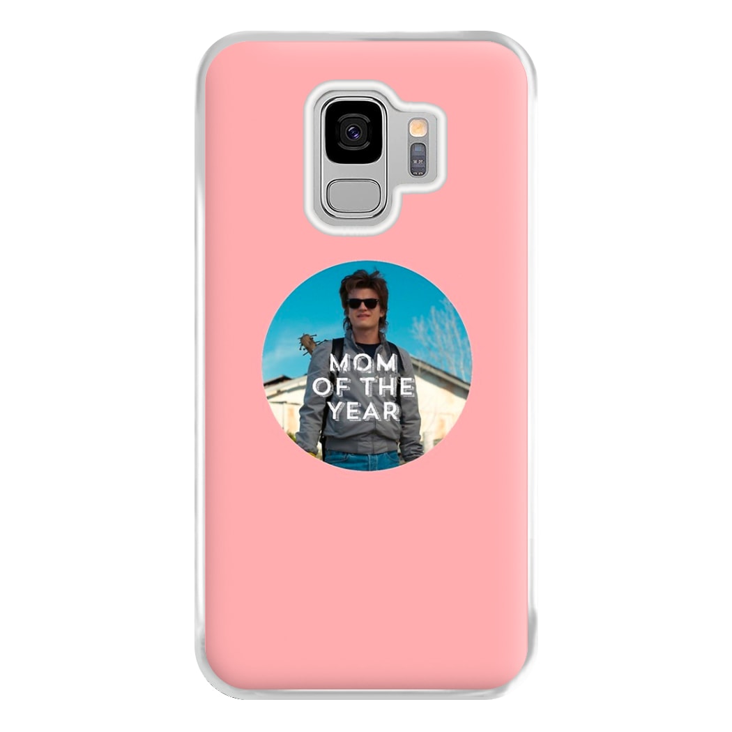 Steve Harrington - Mom Of The Year Phone Case for Galaxy S9 Plus