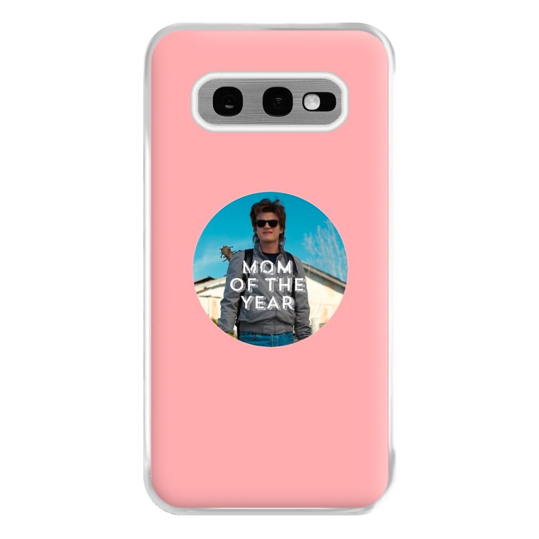 Steve Harrington - Mom Of The Year Phone Case for Galaxy S10e