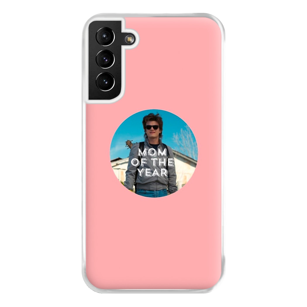 Steve Harrington - Mom Of The Year Phone Case for Galaxy S21 Plus