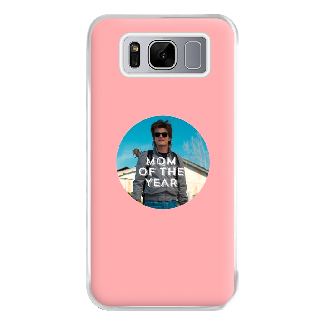 Steve Harrington - Mom Of The Year Phone Case for Galaxy S8 Plus