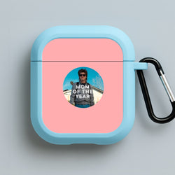 Steve Harrington - Mom Of The Year Blue AirPods Case