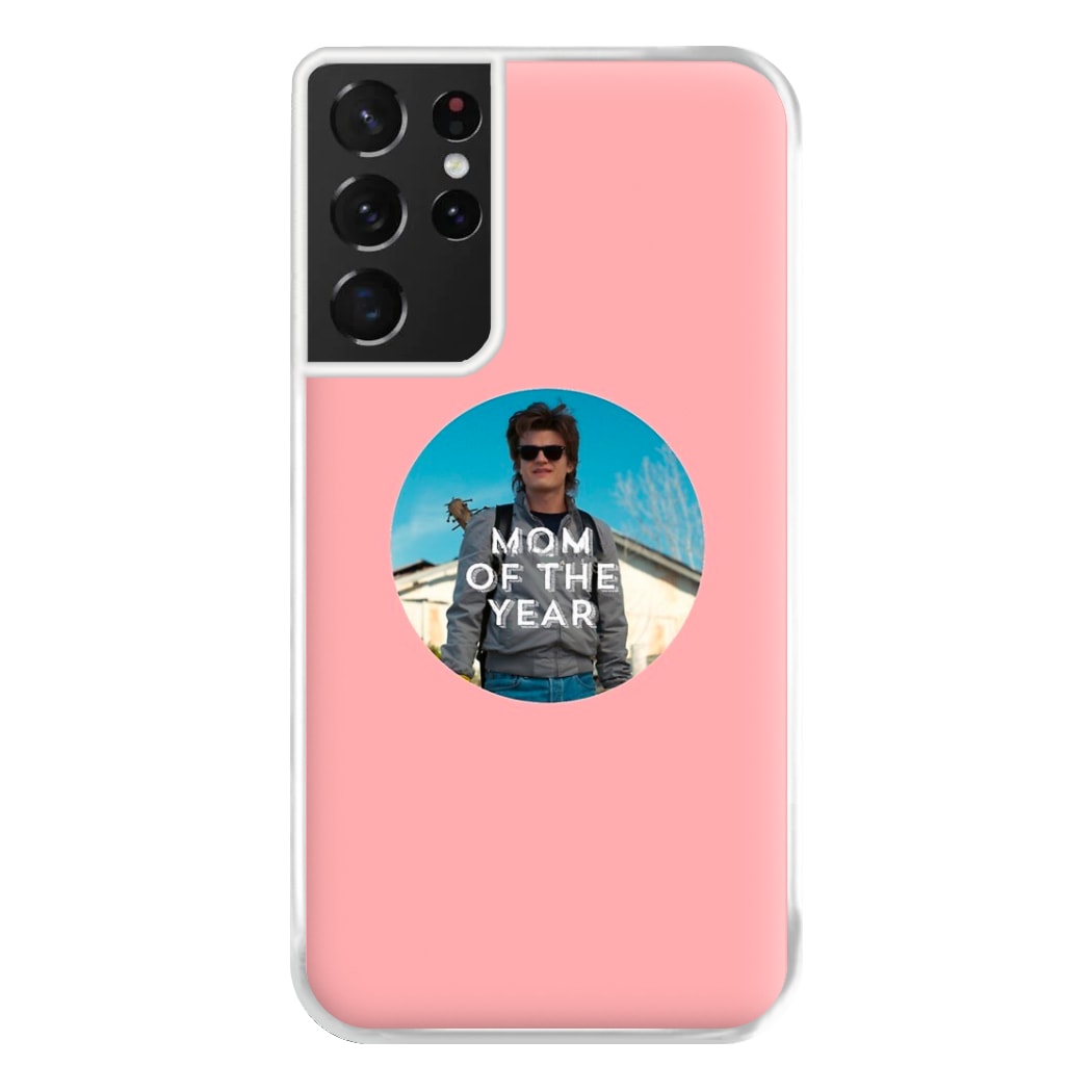 Steve Harrington - Mom Of The Year Phone Case for Galaxy S21 Ultra