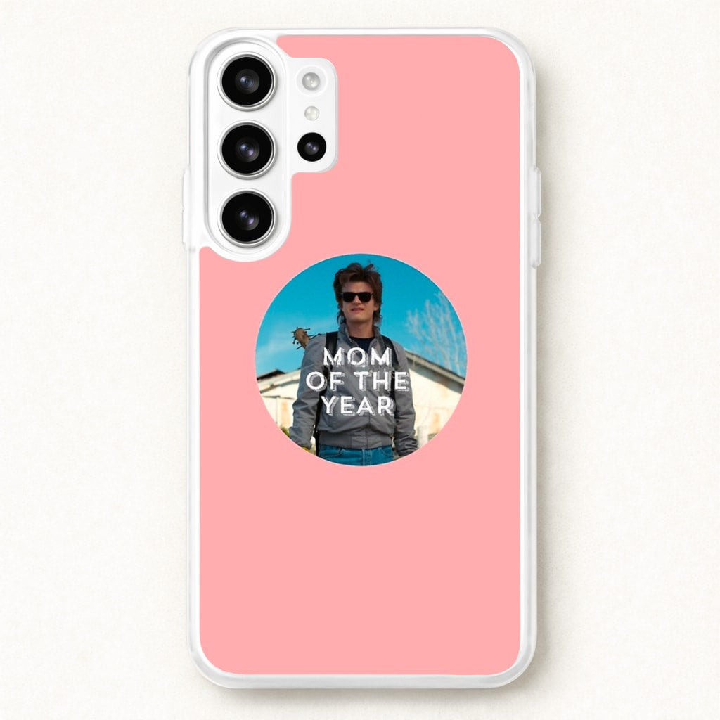Steve Harrington - Mom Of The Year Phone Case for Galaxy S26 Ultra