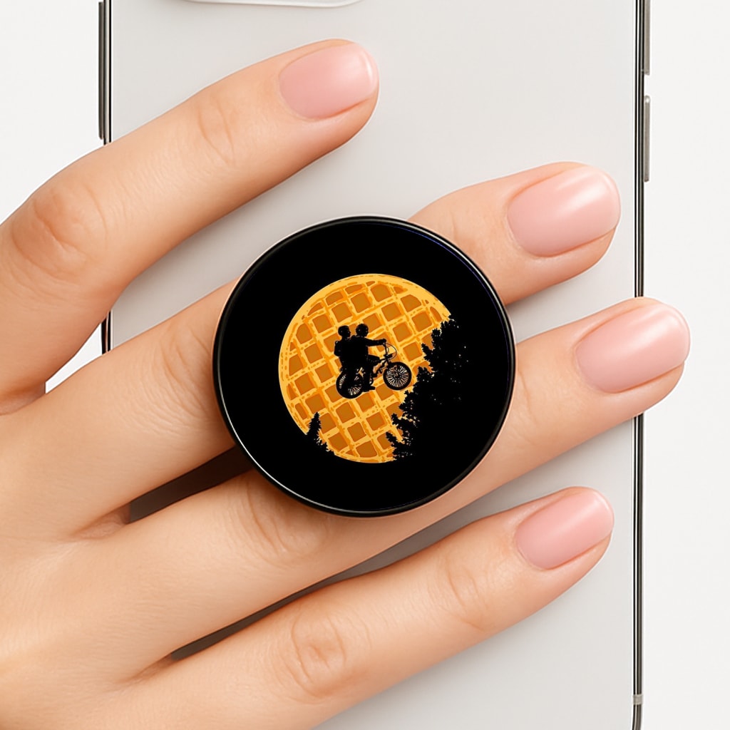 Eggo Moon Phone Grip