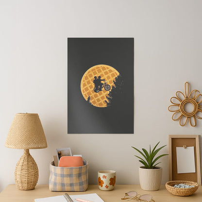 Eggo Moon Art Print