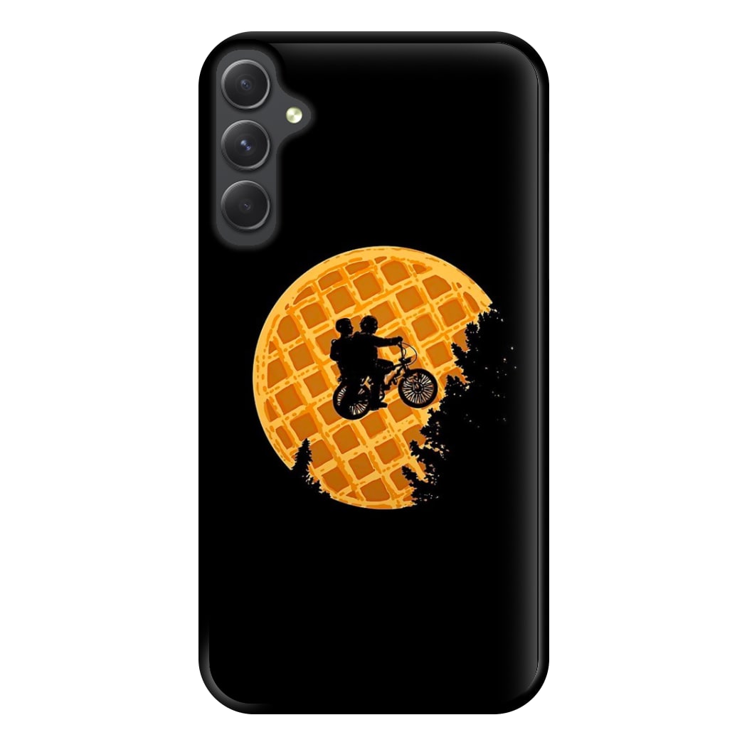 Eggo Moon Phone Case for Galaxy A34