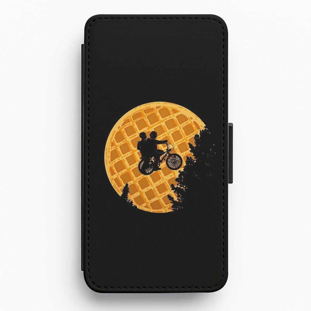 Eggo Moon Flip Wallet Phone Case