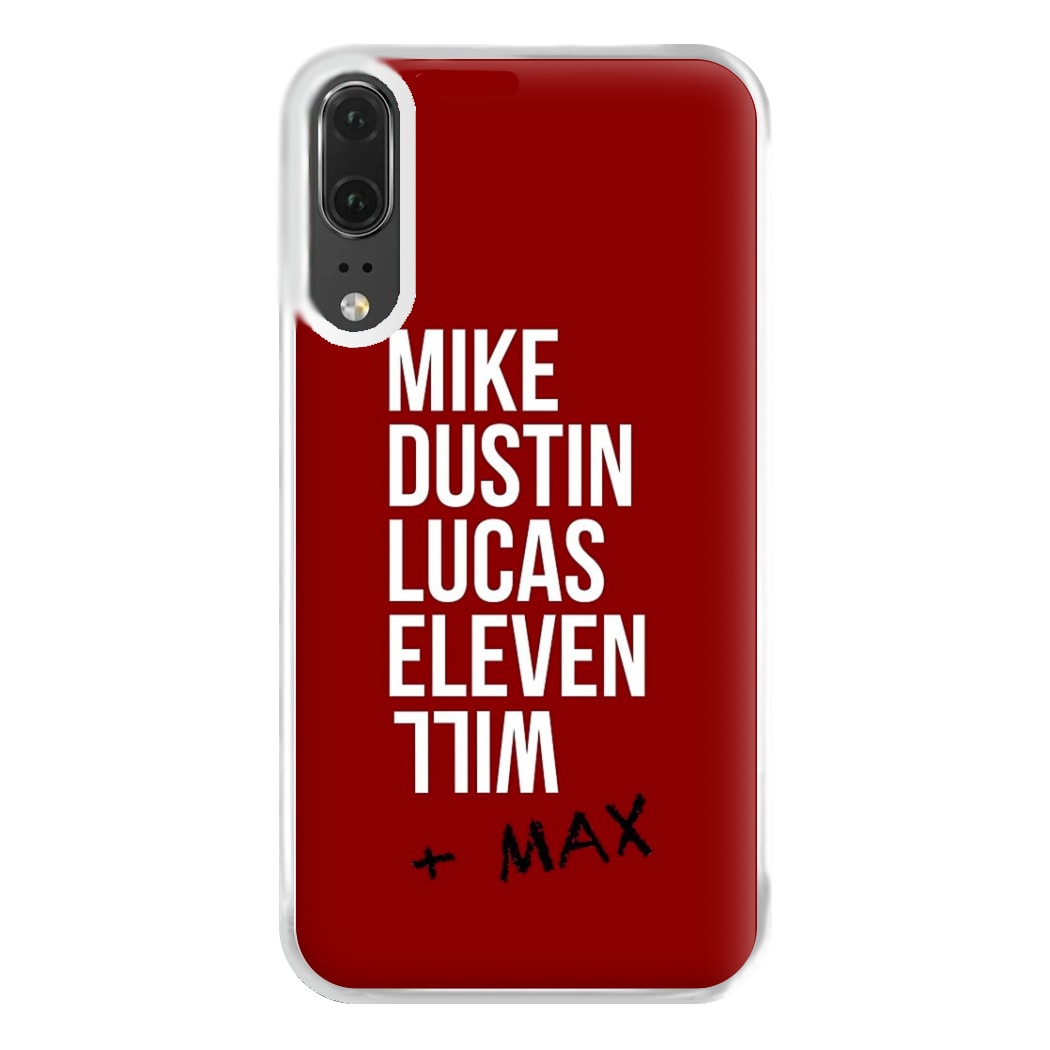 Stranger + Max Phone Case for Huawei P20