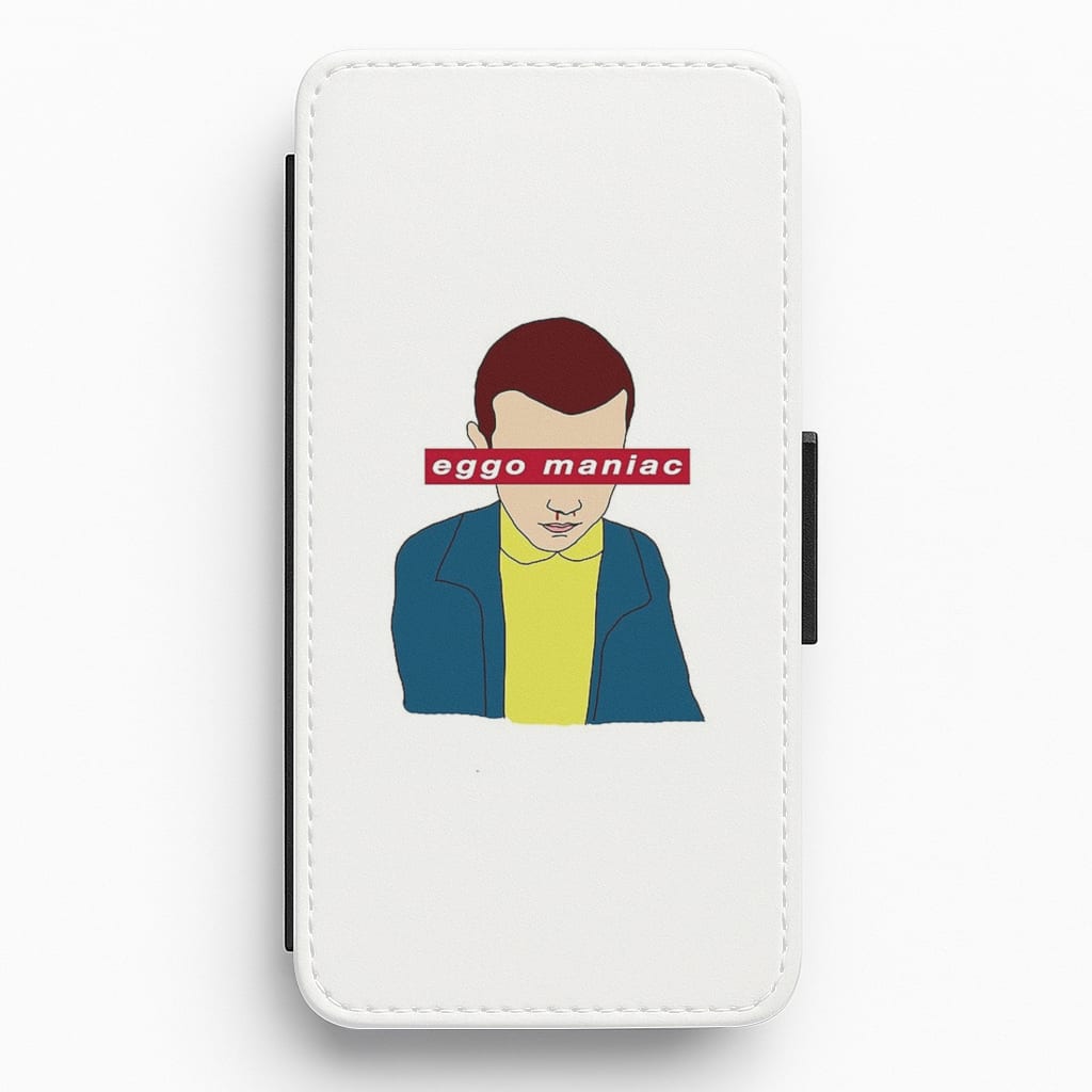 Eggo Maniac - Stranger Things Flip Wallet Phone Case