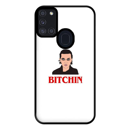 Goth Eleven Bitchin Phone Case for Galaxy A21s