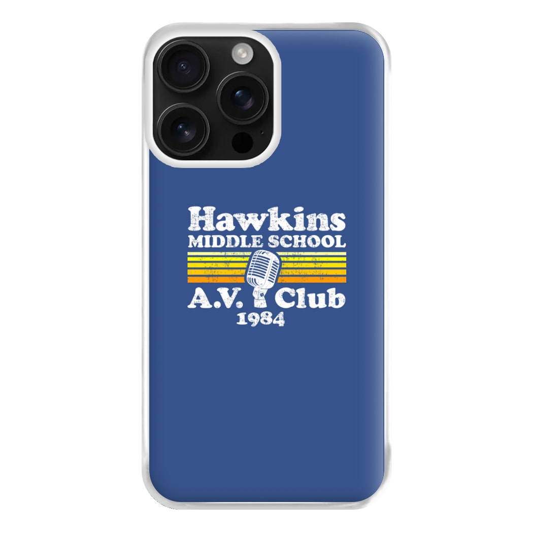 Hawkins Middle School AV Club Phone Case